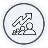 Прирост числа клиентов